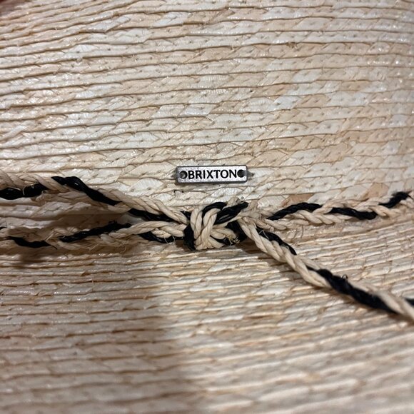 Brixton Straw Western Hat NWT Size XL - Picture 3 of 4